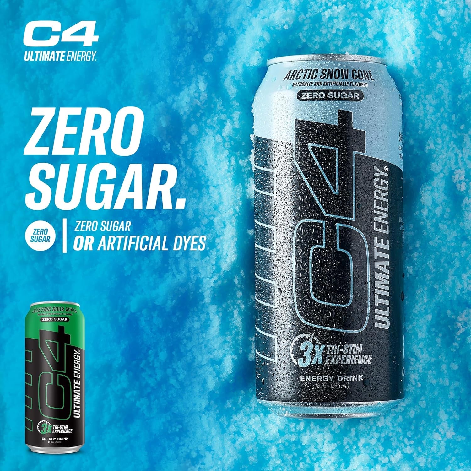 Cellucor C4 Ultimate X WWE | Pre Workout Sugar Free Energy Drink | Tri-Stim Expe