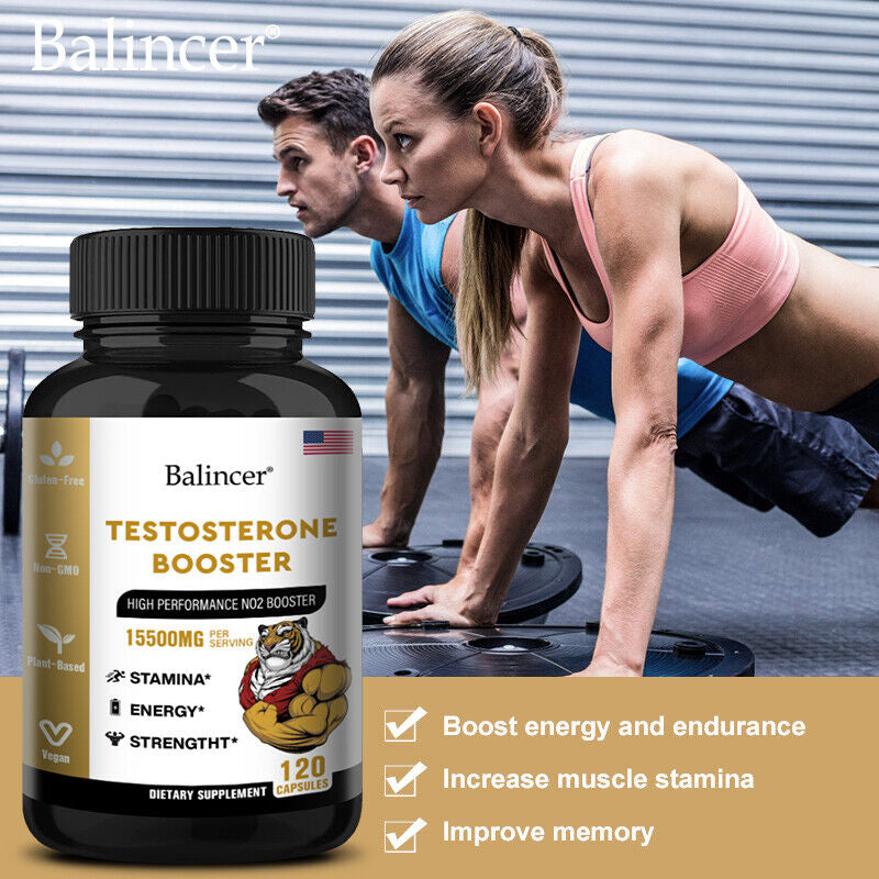 Balincer Testosteron Booster Increase Energy, Improve Muscle Strength & Growth