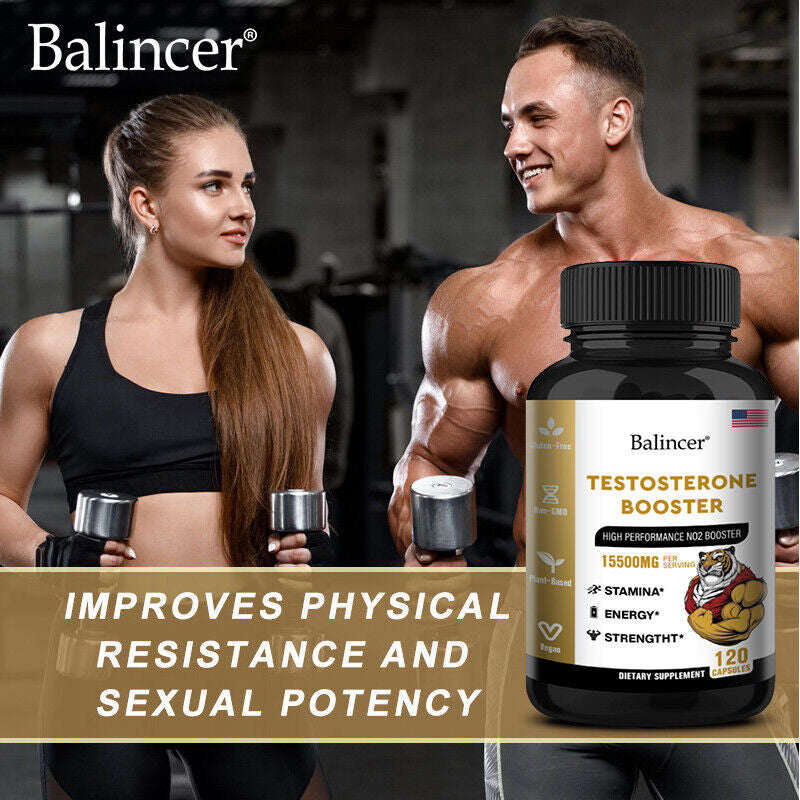 Balincer Testosteron Booster Increase Energy, Improve Muscle Strength & Growth